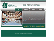 Tablet Screenshot of dynamic-pkg.com